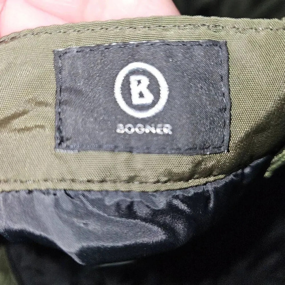 Bogner Womens Dark Olive‎ Green Ski Pants 8 Long - Picture 5 of 7